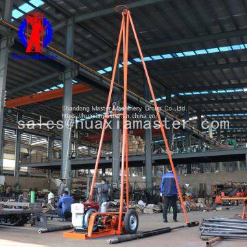 SH30-2A exploration drilling rig Portable sampling drill for gold ore mine can be impacted and rotated