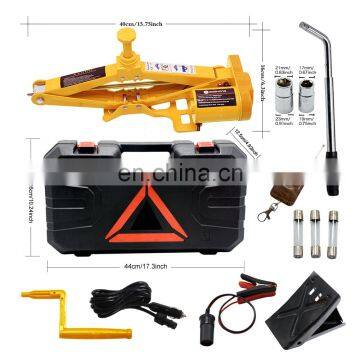 3 Ton Electric Jack Vertical 12v Car Tire Changing Tool Multi-function Vehicle E-12v-3T photo-2