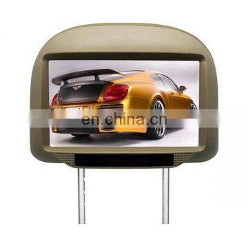 Wholesale brand new 7 inch usb powered car headrest monitor