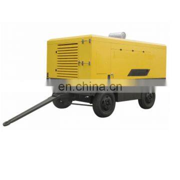 Removable Two Stage Compression Diesel Engine Screw Air Compressor