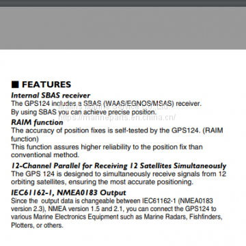 JRC JLR-4340(GPS 124) GPS RECEIVER photo-4