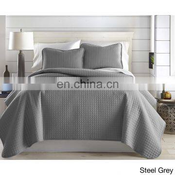 Wholesale Comforter Folded Soft Microfiber Lightweight Coverlet for All Season Fabric Microfiber Quilt photo-3