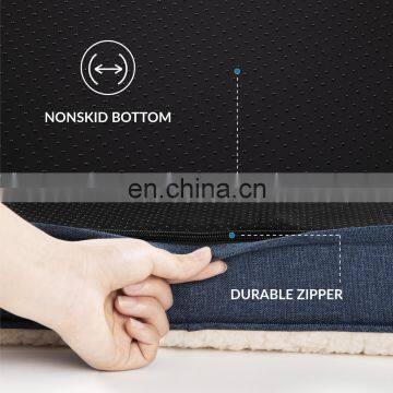 Manufacturer Modern Cushion Cooling Waterproof Sleeper Dog Orthopedic Memory Foam Lucky Pet Mat Bed photo-4