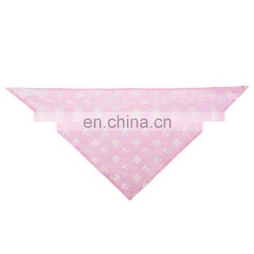 special cute design dog clothes hand knitted folding triangle doggie bandanas