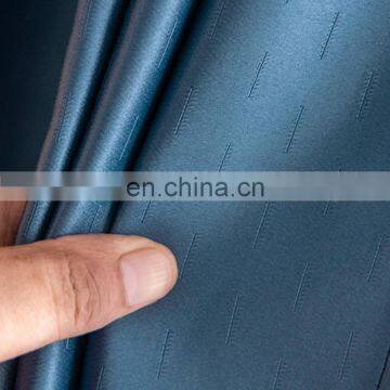 Wholesale Custom Hight Luxury Quality Thickening Imitation Silk Jacquard Bedroom Shading Blackout Curtain for Home and Hotel photo-7