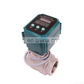 Discount Flow 4-20mA 0-10V Control Electric Linear Actuator Proportional Ball Valve for Water 12v 24v