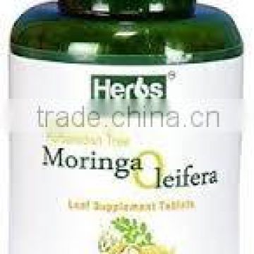 Organic Certified Moringa Oleifera Tablets for export