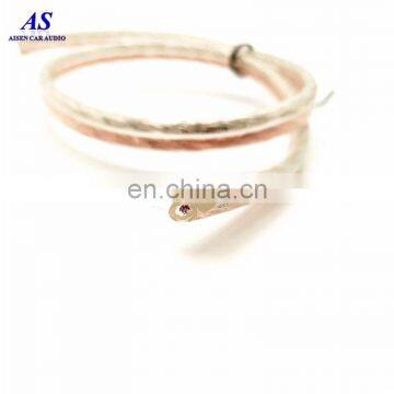 14awg 100tf 2 Core Transparent Parallel Flat Ribbon Audio Ofc Speaker Cable Wire photo-6