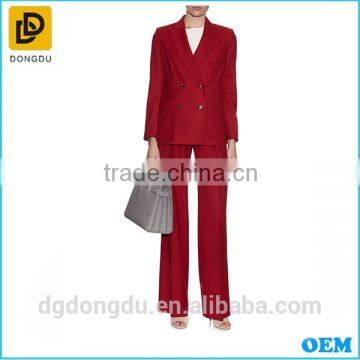 Fashion Casual Design Custom Wholesale Cheap Lady Loose Trousers photo-2