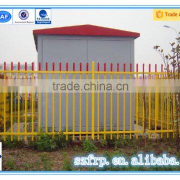 solid orange plastic security fence electric security fence system