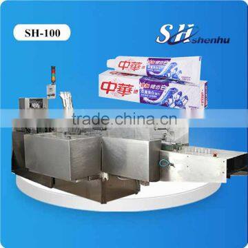 Shenhu Automatic dental cream box packing machine(0086 13524508515)