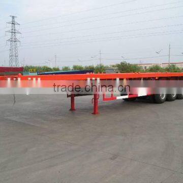 Dongfeng brand tri-axle flatbed semi-trailer for sale LW