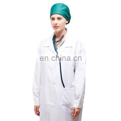 Oem Supply Doctor Lab Coats White Slim Fit Laboratory Works Uniform Doctor Coat