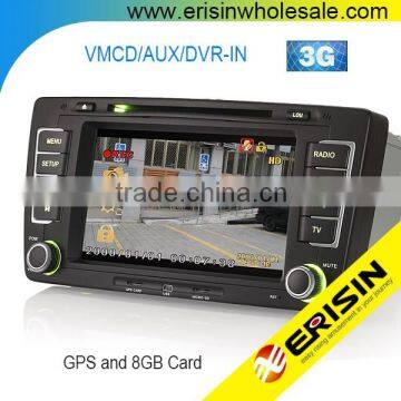 Erisin ES7699M 2 Din 7 inch Car DVD GPS for OCTAVIA 2009