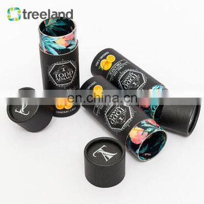 Printed color liner cud oil 30ml paper tube box packaging