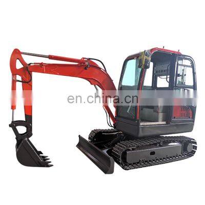 Chinese mini cheap quick coupler excavator 5 ton excavator 3.5ton rubber tracks mini excavator