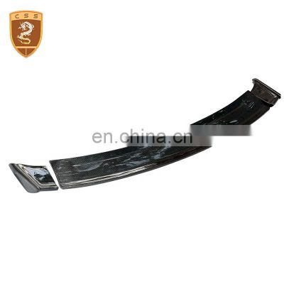 CSS Design Duckbill Spoiler For Mustang Glossy Black Carbon Fiber Car Spoiler Universal Wing