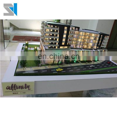 Architectural model 3d rendering design for construction , scale building models