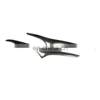 Carbon Fiber M3 Headlight Cover Eyebrows Eyelids For BMW E92 E93 photo-5