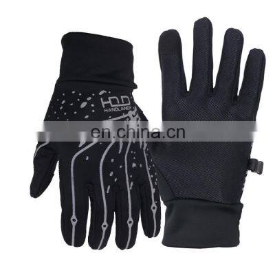 HANDLANDY Custom Windbreak Waterproof Winter Warm Fitness Gloves with Touch Screen,cycling biking climb gloves