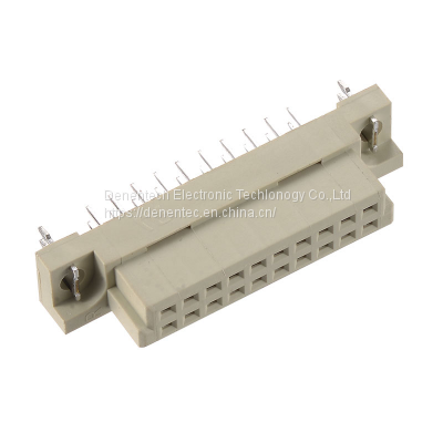 Denentech Sell Well Series 2.54 * 2.54mm Pitch 2 Row Straight With Harpoon DIN 41612 Female Connector photo-2