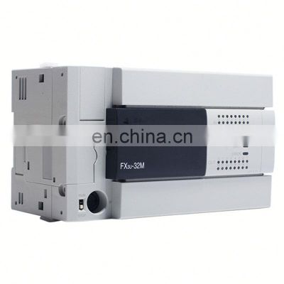 FX3U-128MT/ES-A PLC Programmable controller build-in 64 input/64 output(Transistor Sink),AC power supply