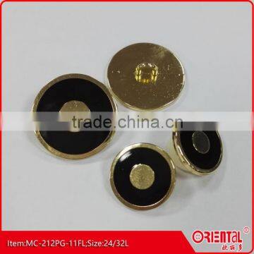 elegant metal enamel button for men suit