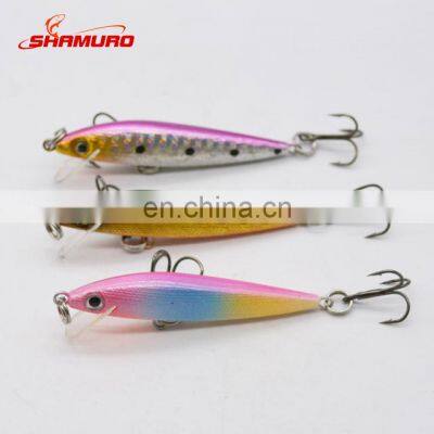 Hot Sale 67mm/4g Minnow Lure Hard Fishing Bait Lure Trout Minnow Floating Lures photo-4