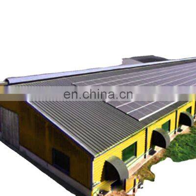 Galvanized steel frame poultry chicken farm house in Malaysia