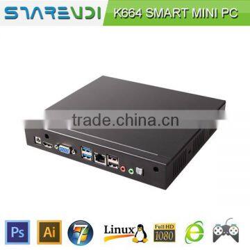 Fast and stable mini PC Baytrail embedded desktop PC mini computer CPU quad core 2.4G with USB3.0