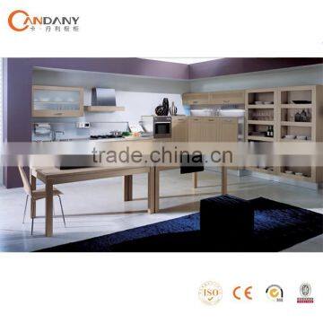 Open style modern kitchen cabinet,flat pack furniture