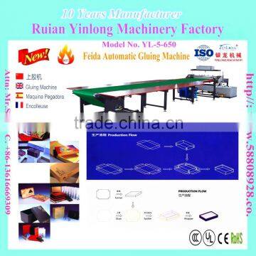 Welcomed and Cheap Price Semi-automatic Glue Machine,Feida Automatic Gluing Machine Model No.YL-5-650