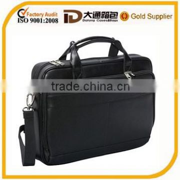 Alibaba China OEM men leather computer bags