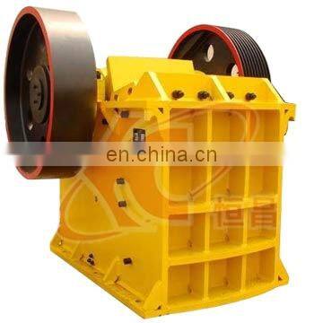 Stationary jaw crusher  with diesel engine for primary crushing