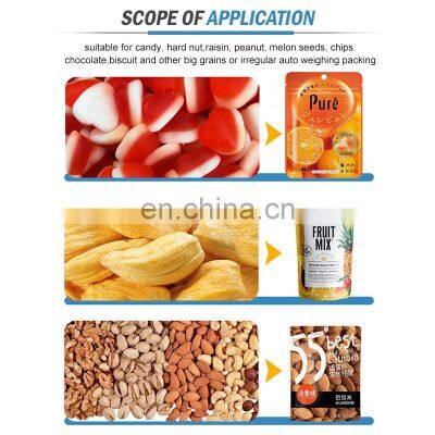 Premade Zipper Bag Packaging Granule Zip Pouch Fruit Candies Soft Sweet Gummy Candy Doypack Packing Machine Emballage photo-2