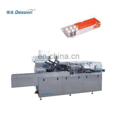 CE Approved Tablet Capsule Blister Cartoning Machine Medicine Packing Machine With Instructions Automatic Feeding Device