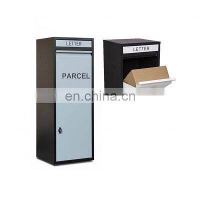 Galvanized Steel Waterproof Home Parcel Drop Box Parcel Box Parcel Delivery Box