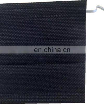 Personal Protective Equipment 3 Ply Disposable Face Masks With Logo BFE 98% Black Mask Mascarillas