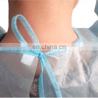 Isolation Gown Safety Womens Mechanic Clothes With Elastic Band photo-4