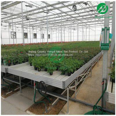 Benches for Greenhouse Easily Assembled Hydroponic Flood Ebb and Flow Nursery Table Rolling Bench