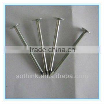 ring shank electric galvanized flat head roofing nails