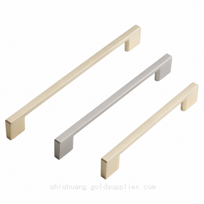 Zinc Alloy Modern Style Furniture Kitchen Cabinet Hardware  Dresser Drawers Cupboard Pull Handle