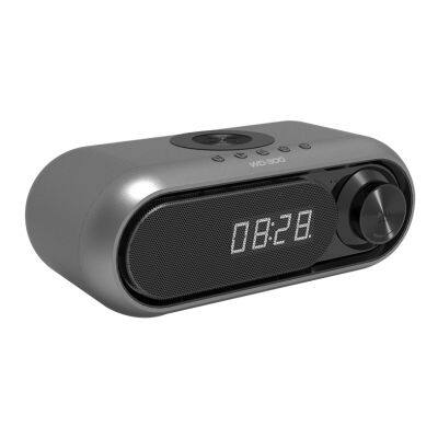 Caferria Promotion gift custom Altavoces portable alarm clock bluetooth speaker with FM radio