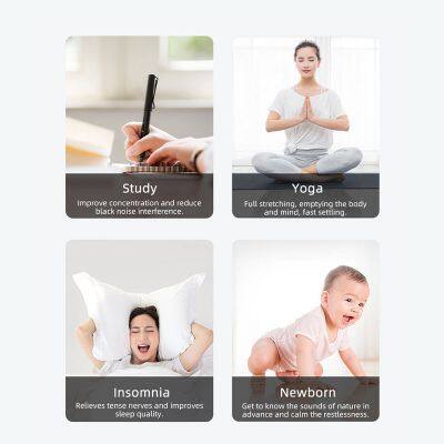 BLE Connection Plas Music Night Light White Noise Machine With Diffuser Humidifier for Kids Adults photo-2