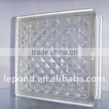 clear decorative wholesale glass brick