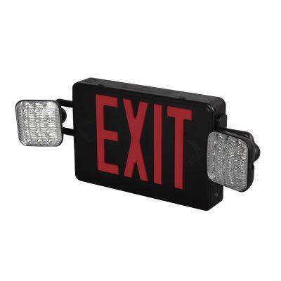 DF-2 UL LED Battery Backup Emergency Light Dual Head EXIT Sign Light