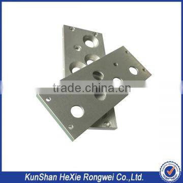 CNC machining block aluminum panel mechanical panel