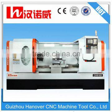 CK6163 heavy duty large diameter lathe machine cnc price 105mm big bore diameter 630mm swing diameter from China low cost