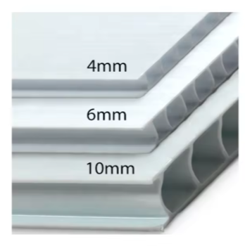Premium PP-Wellenplatten – Dickenoptionen für industrielle und Exportanwendungen