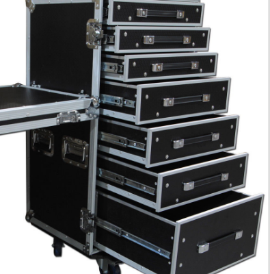 Professional Aluminum Tool Chest With Multi-Drawer Organization System and Mobile Workstation Design photo-4